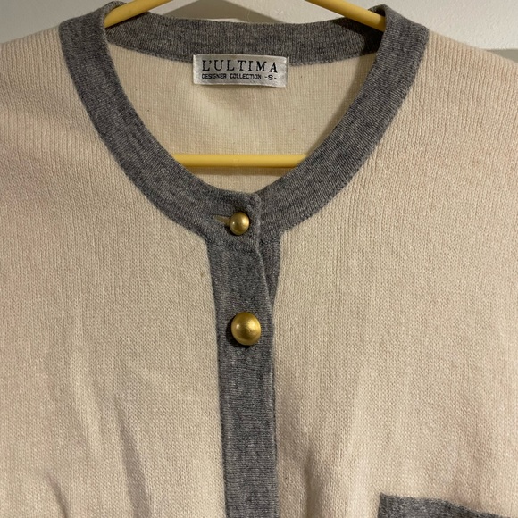 Vintage cozy grandma cardigan - Picture 2 of 4